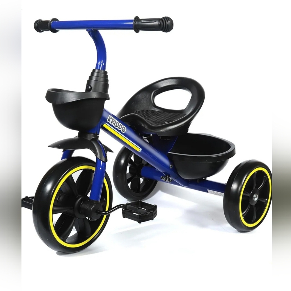 KRIDDO Kids Tricycles Age 24 Month to 4 Years, Toddler Kids Trike for 2.5 to 5 Y